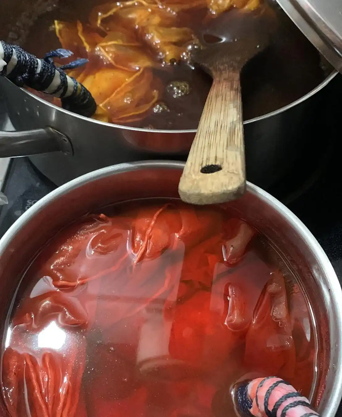 process of dyeing